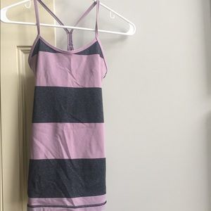 Lululemon striped racerback tank!